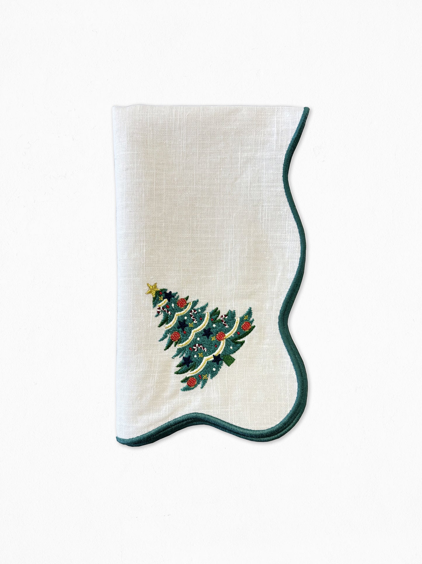 Guardanapo Ondulado Árvore de Natal