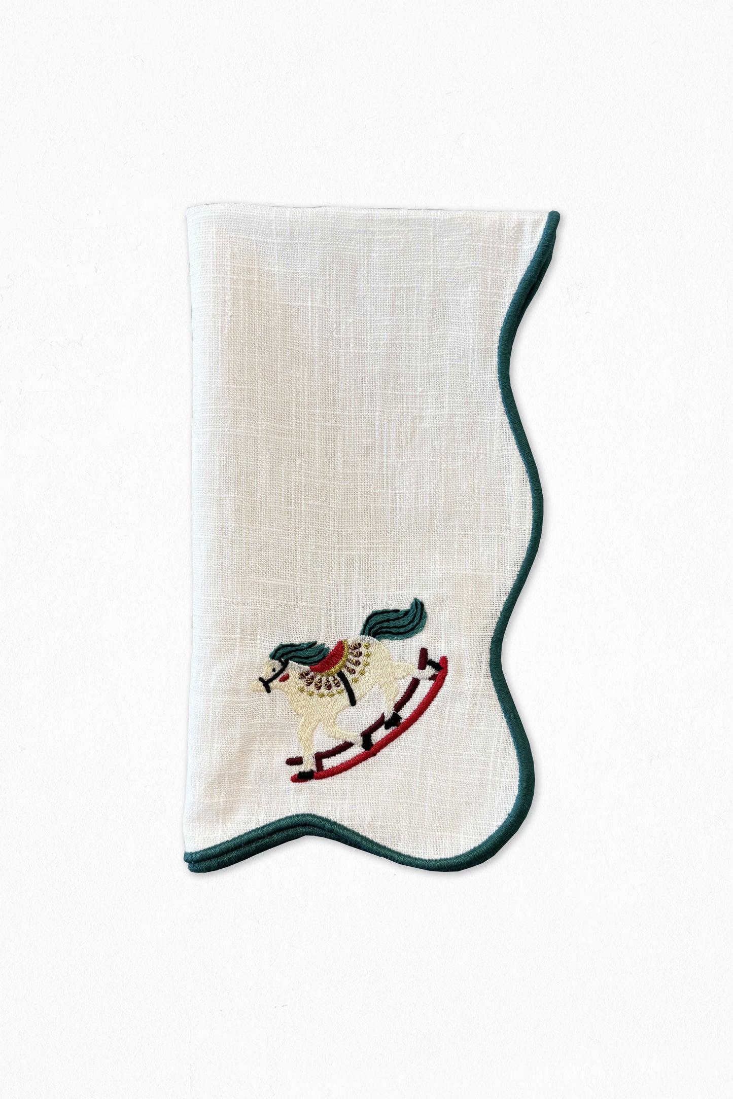 Guardanapo Ondulado Cavalo de Baloiço