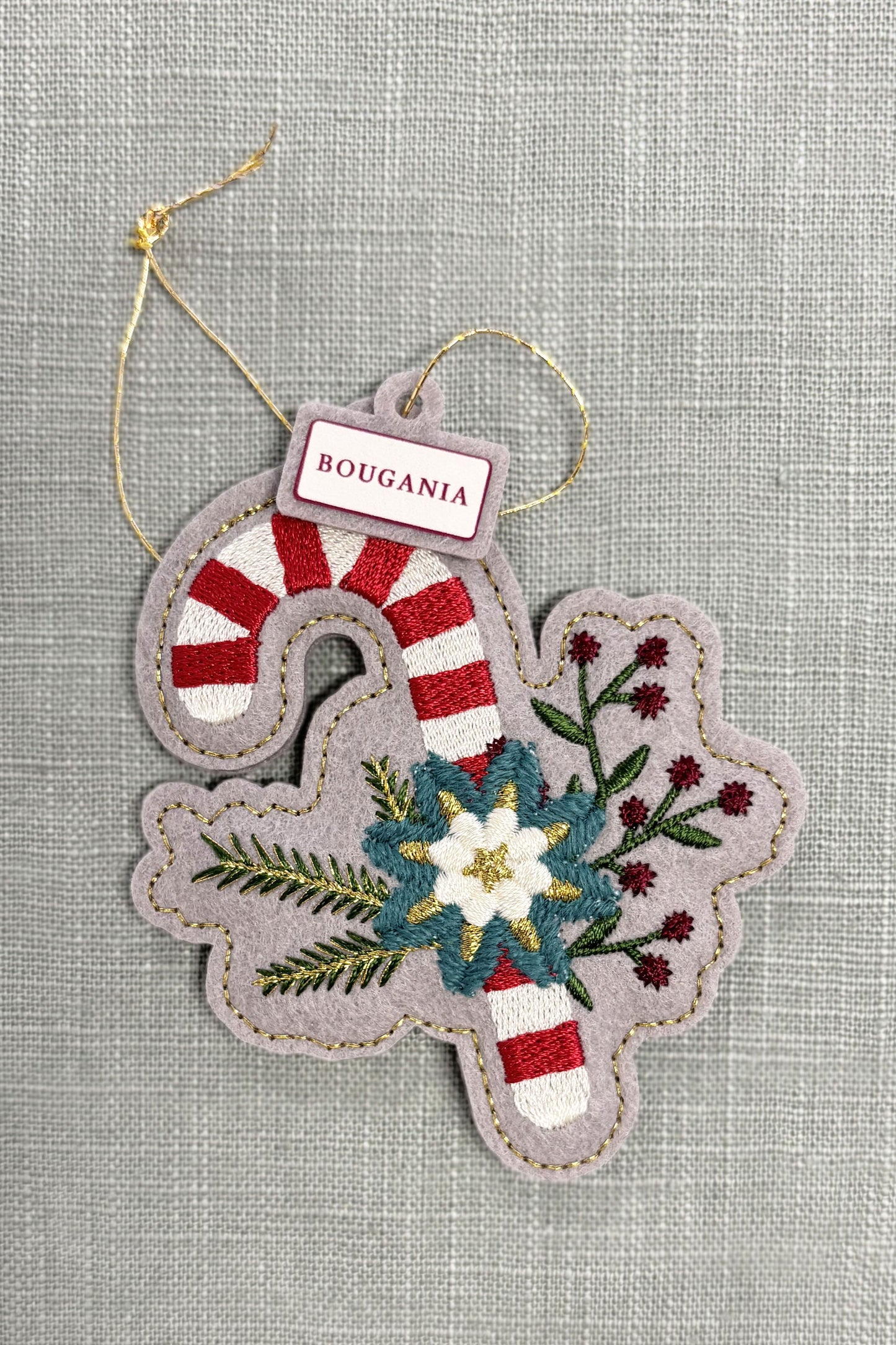 Conjunto de 6 enfeites de Natal