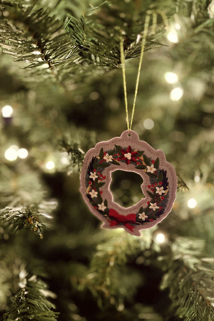 Enfeite Coroa de Natal