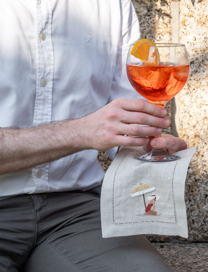 Brigitte Cocktail Napkin