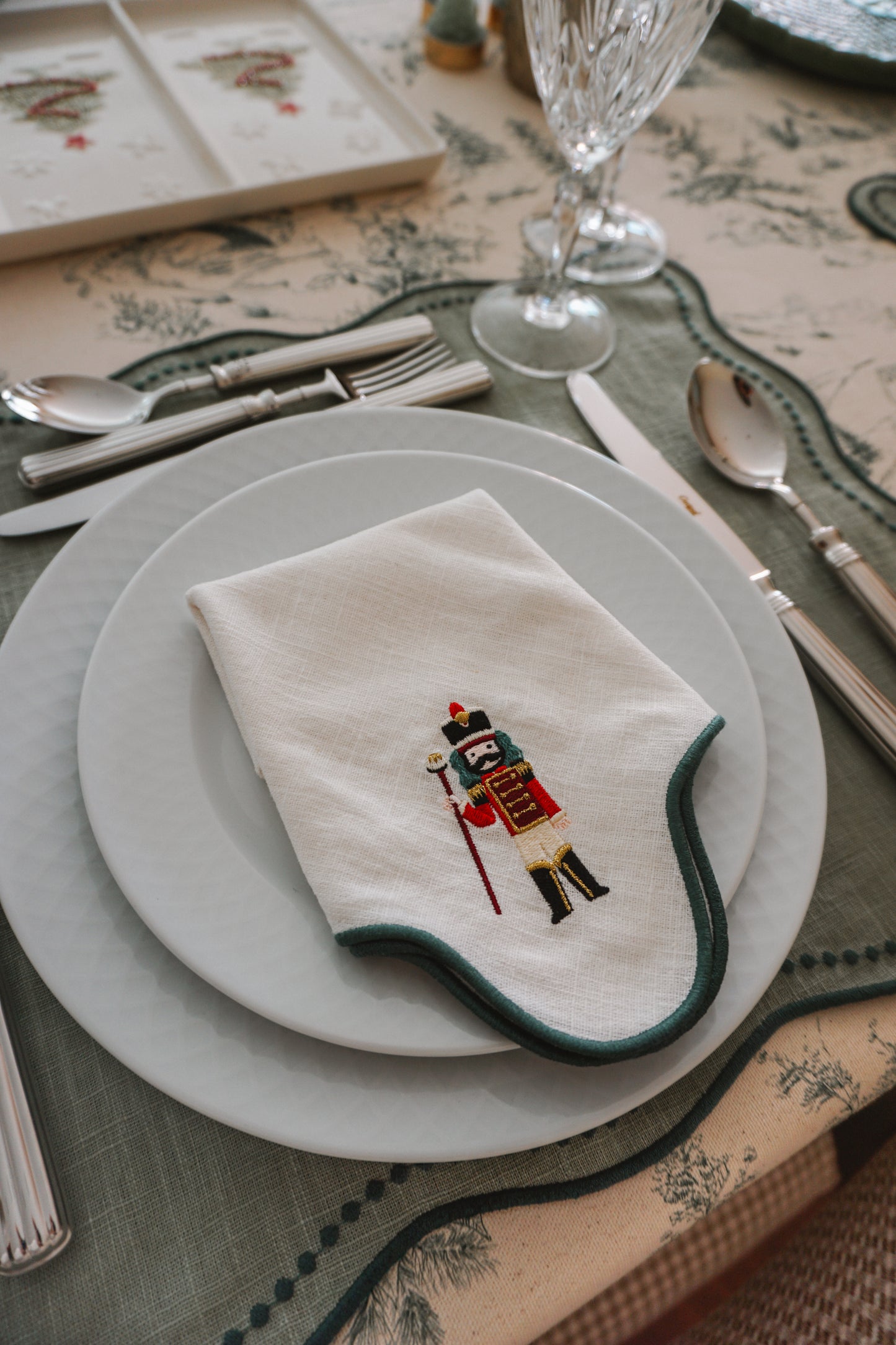 Guardanapo Ondulado Quebra-Nozes