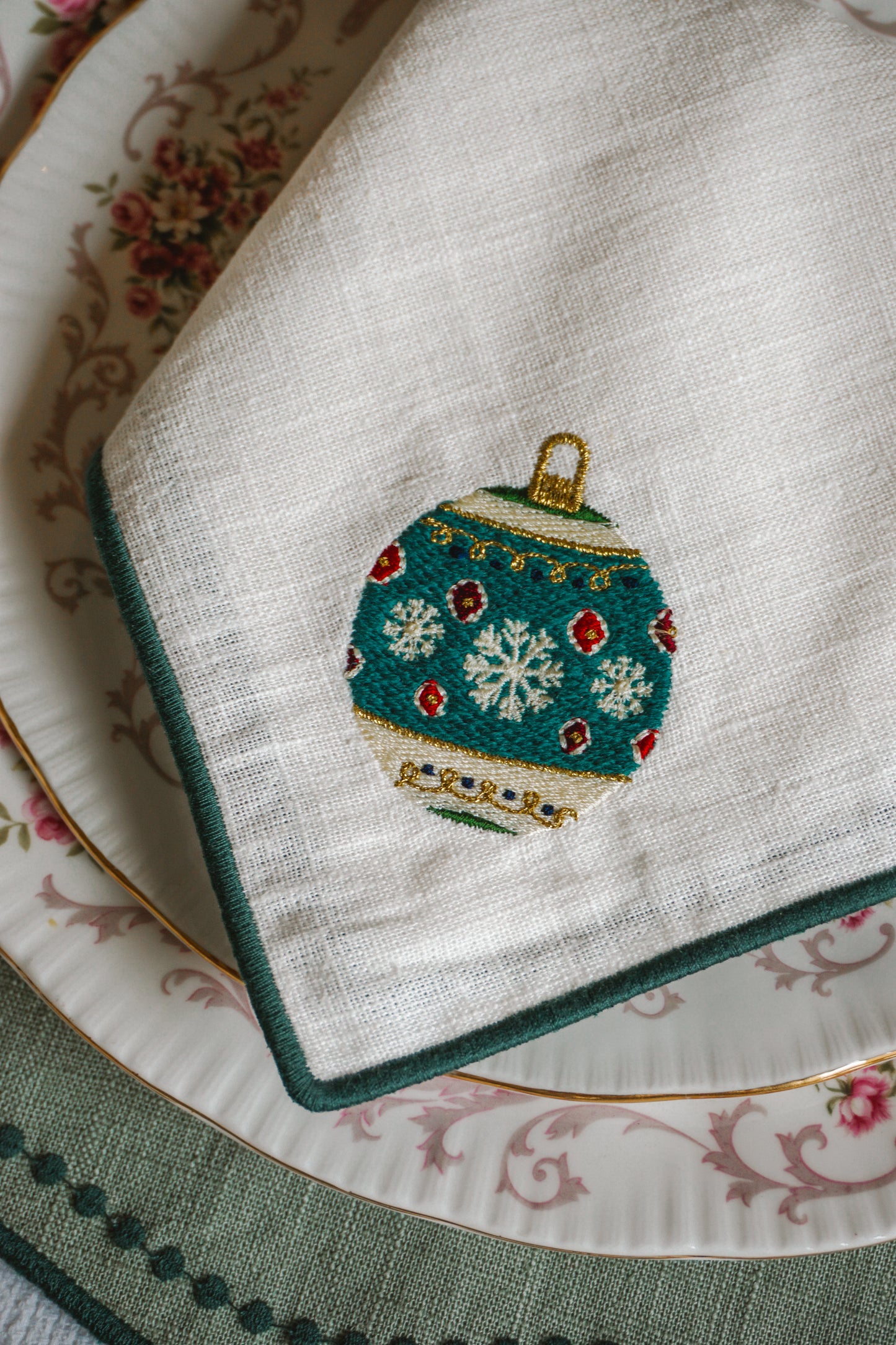 Guardanapo Bola de Natal