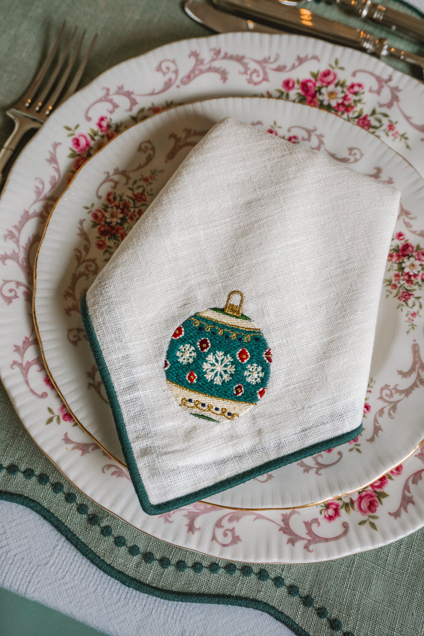 Guardanapo Bola de Natal