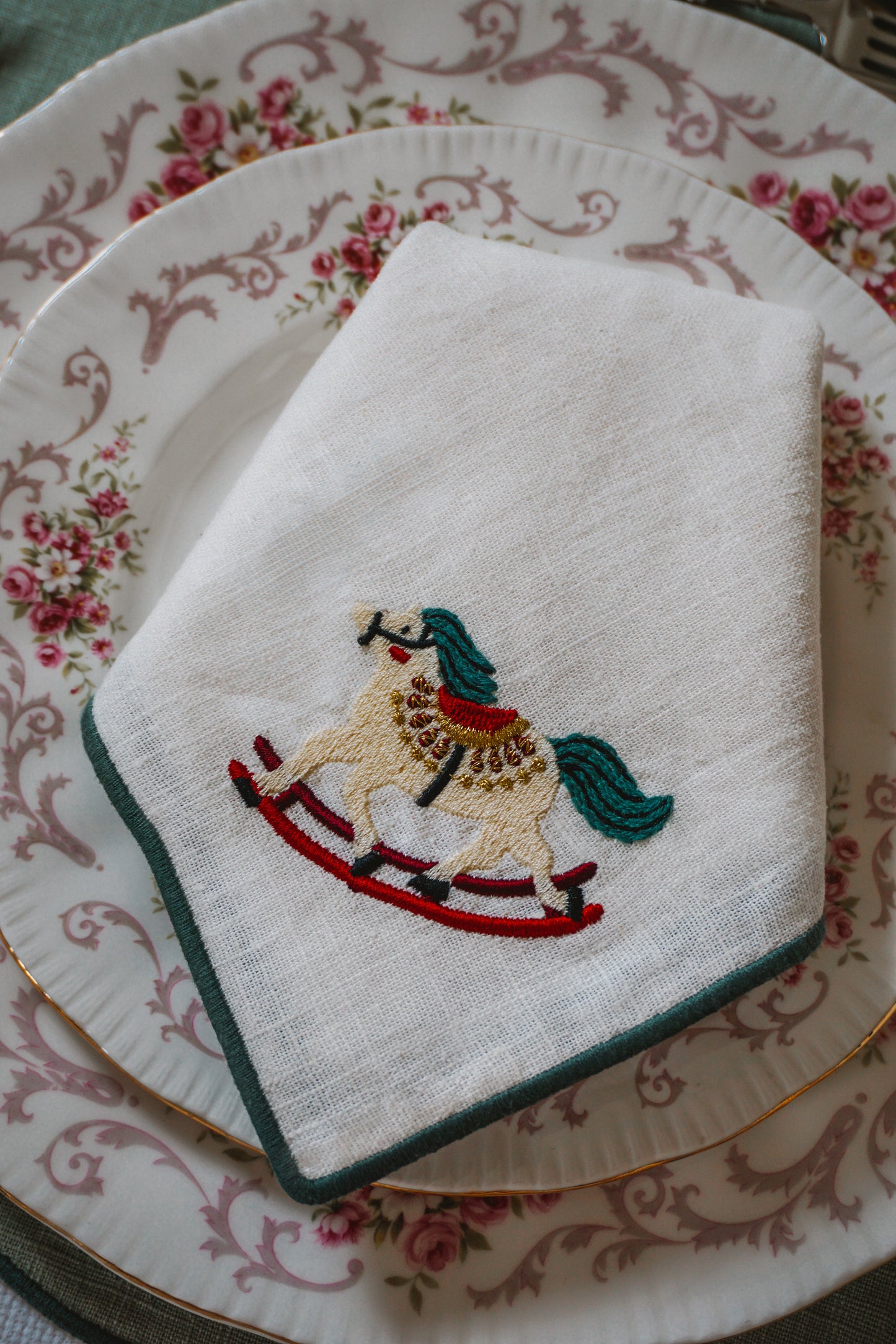 Guardanapo Cavalo de Baloiço