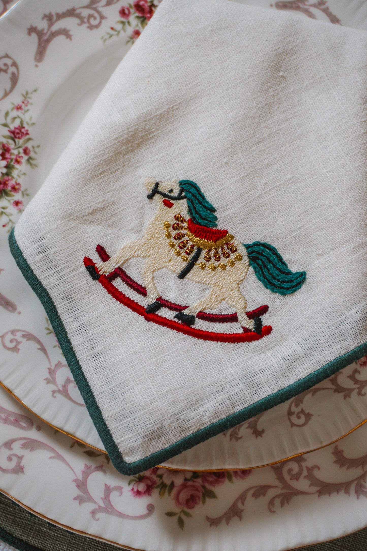 Guardanapo Cavalo de Baloiço