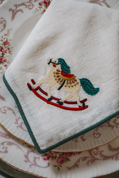 Guardanapo Cavalo de Baloiço