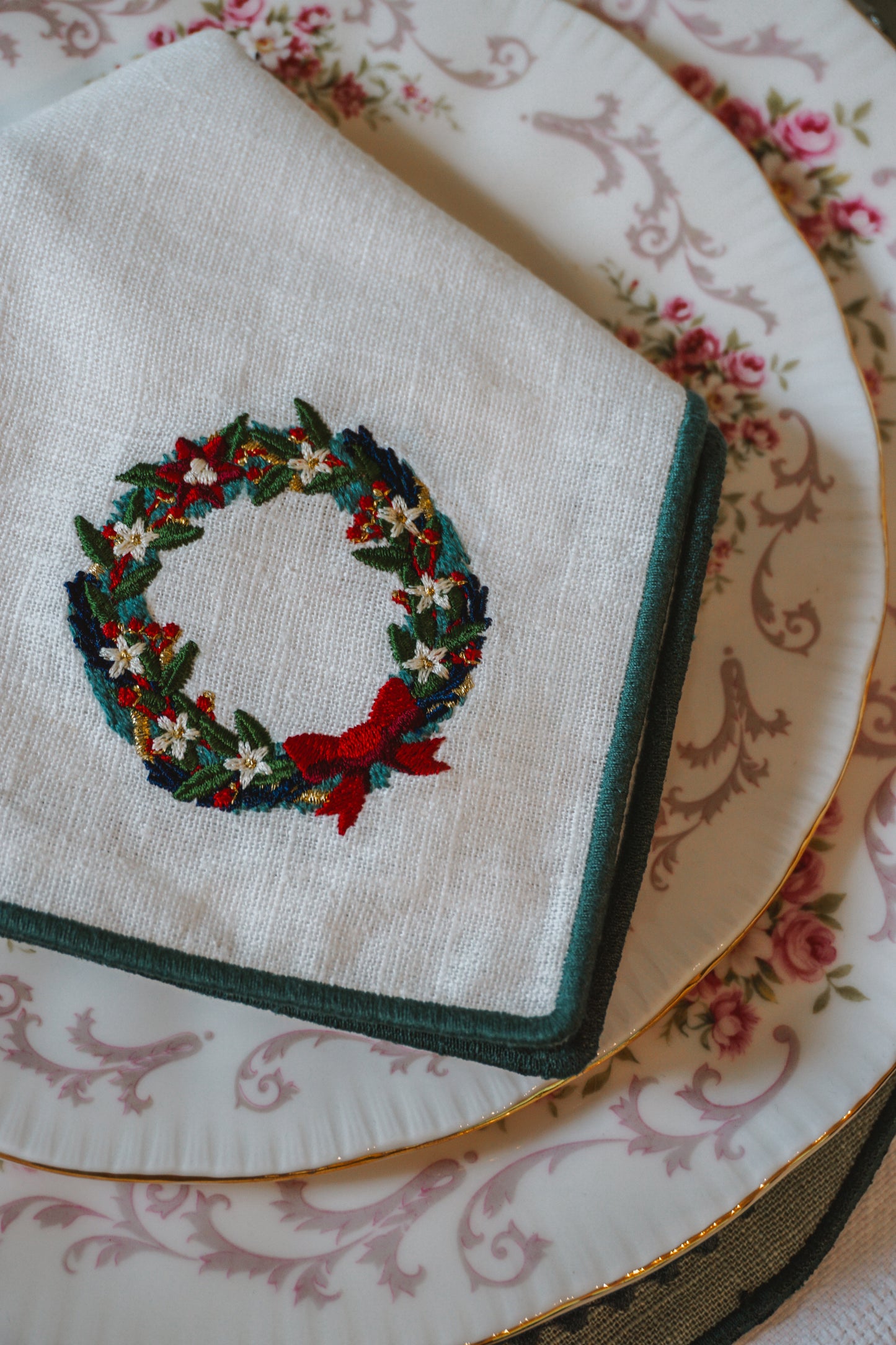 Guardanapo Coroa de Natal