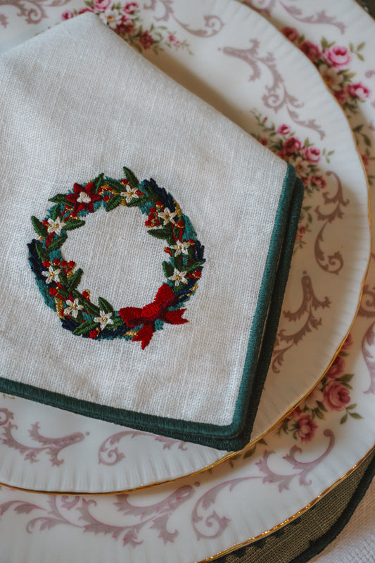 Guardanapo Coroa de Natal