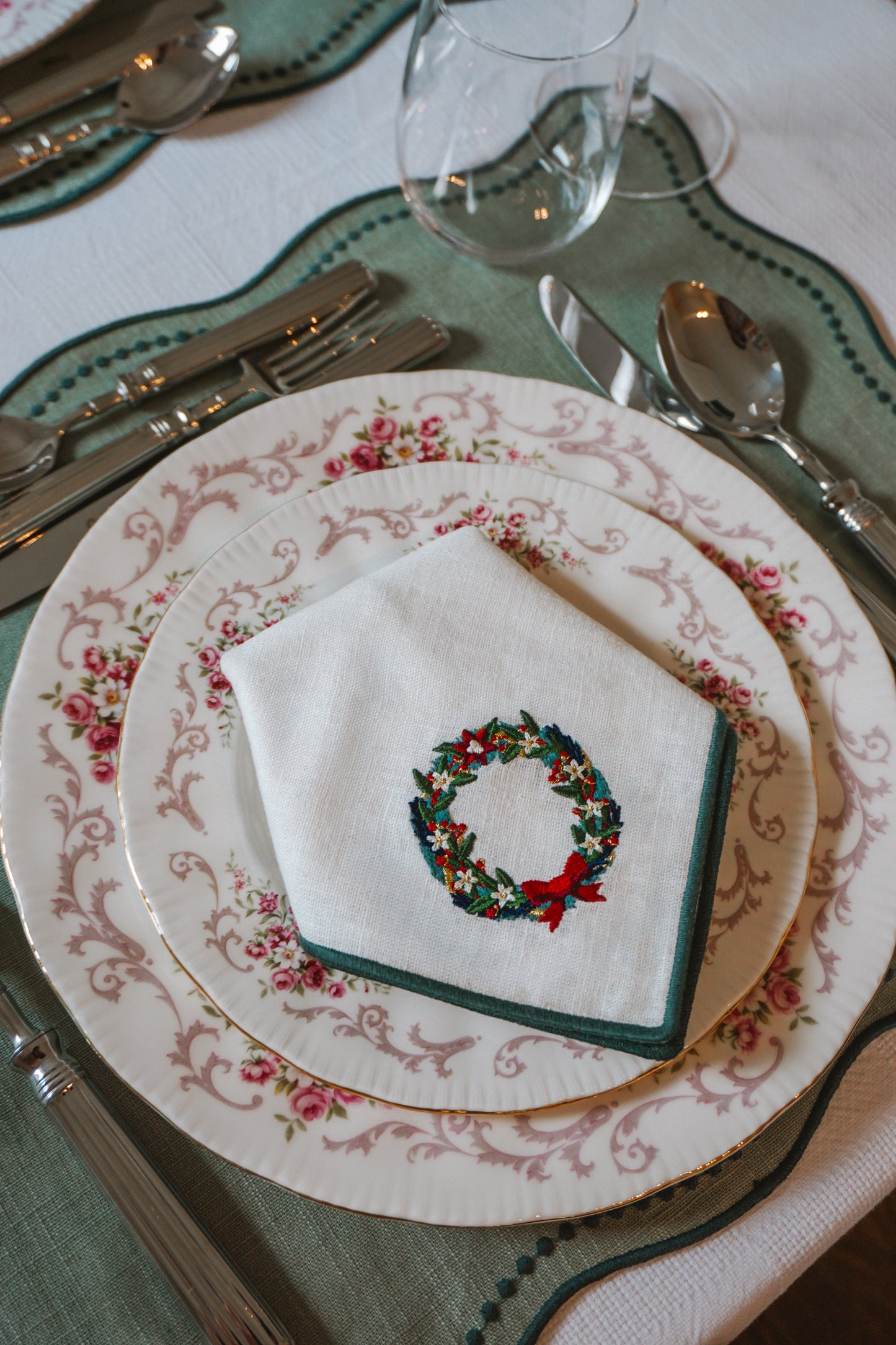 Guardanapo Coroa de Natal