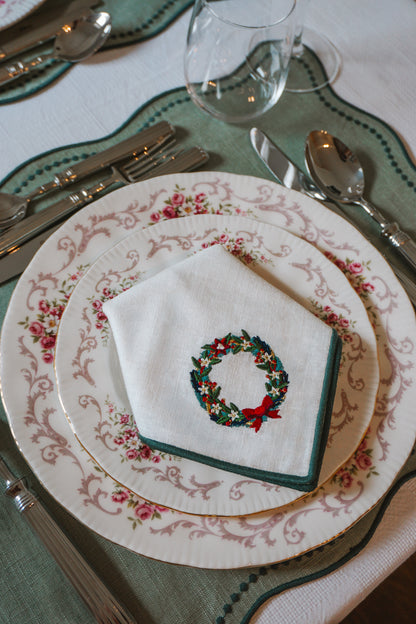 Guardanapo Coroa de Natal