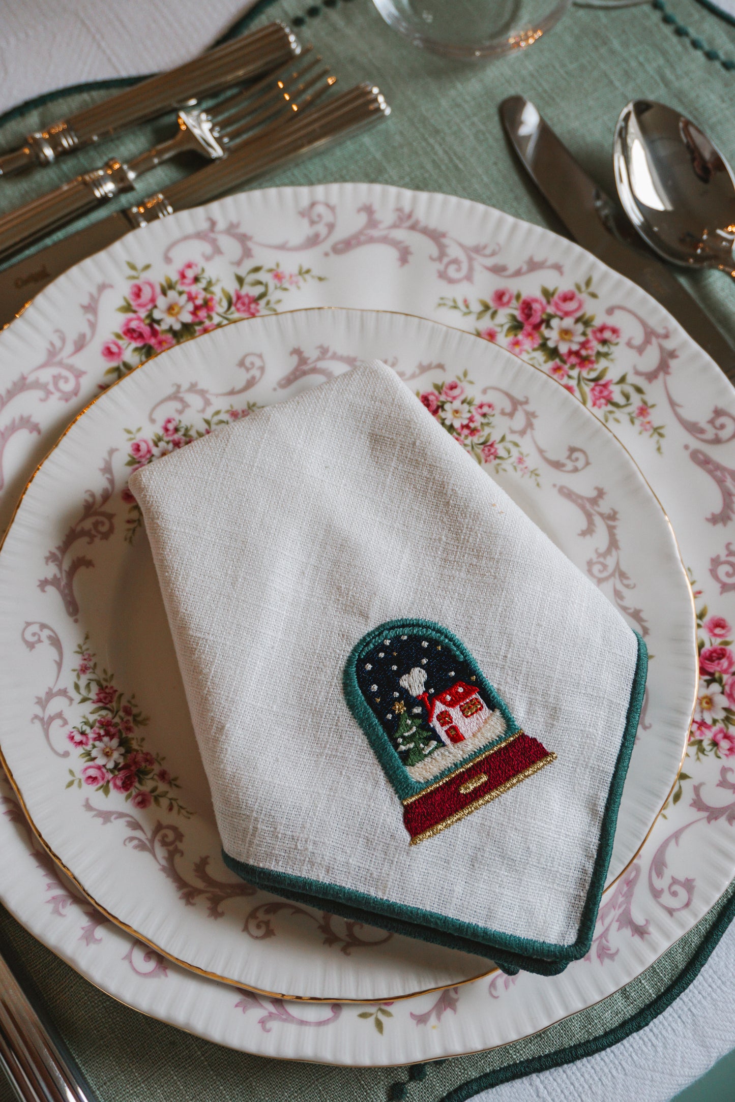 Guardanapo Globo de Neve