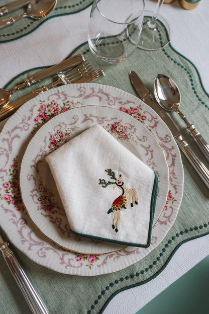 Guardanapo Rena de Natal