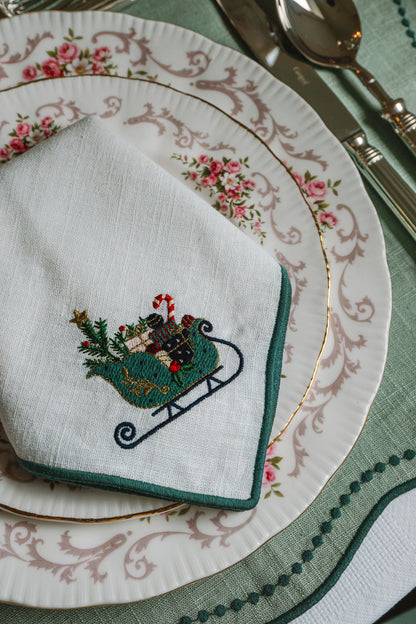 Guardanapo Trenó de Natal