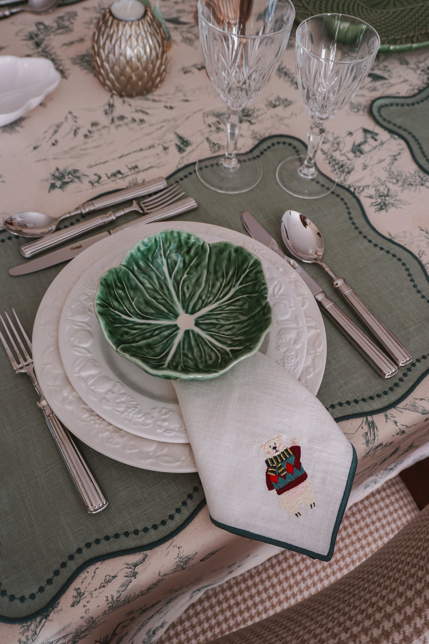 Guardanapo Urso-Polar