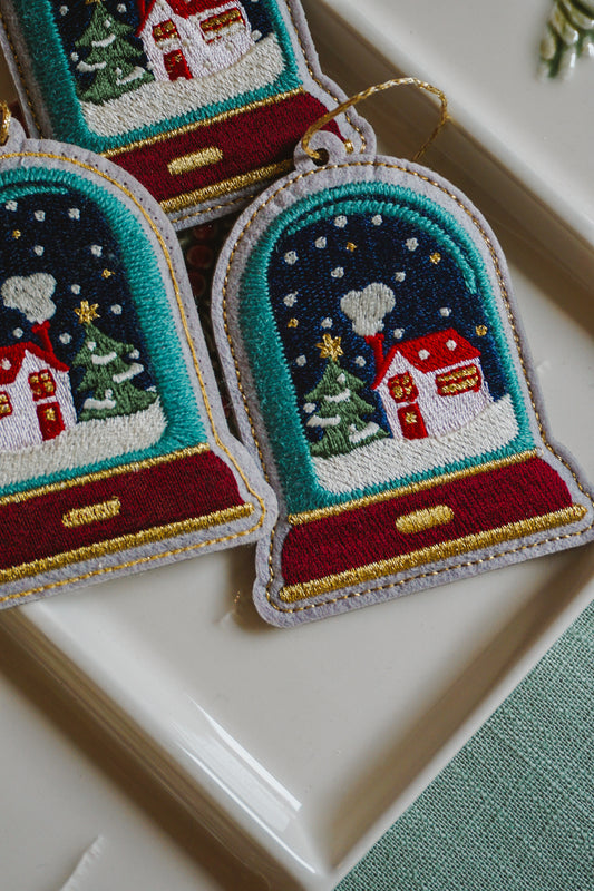 Enfeite Globo de Neve