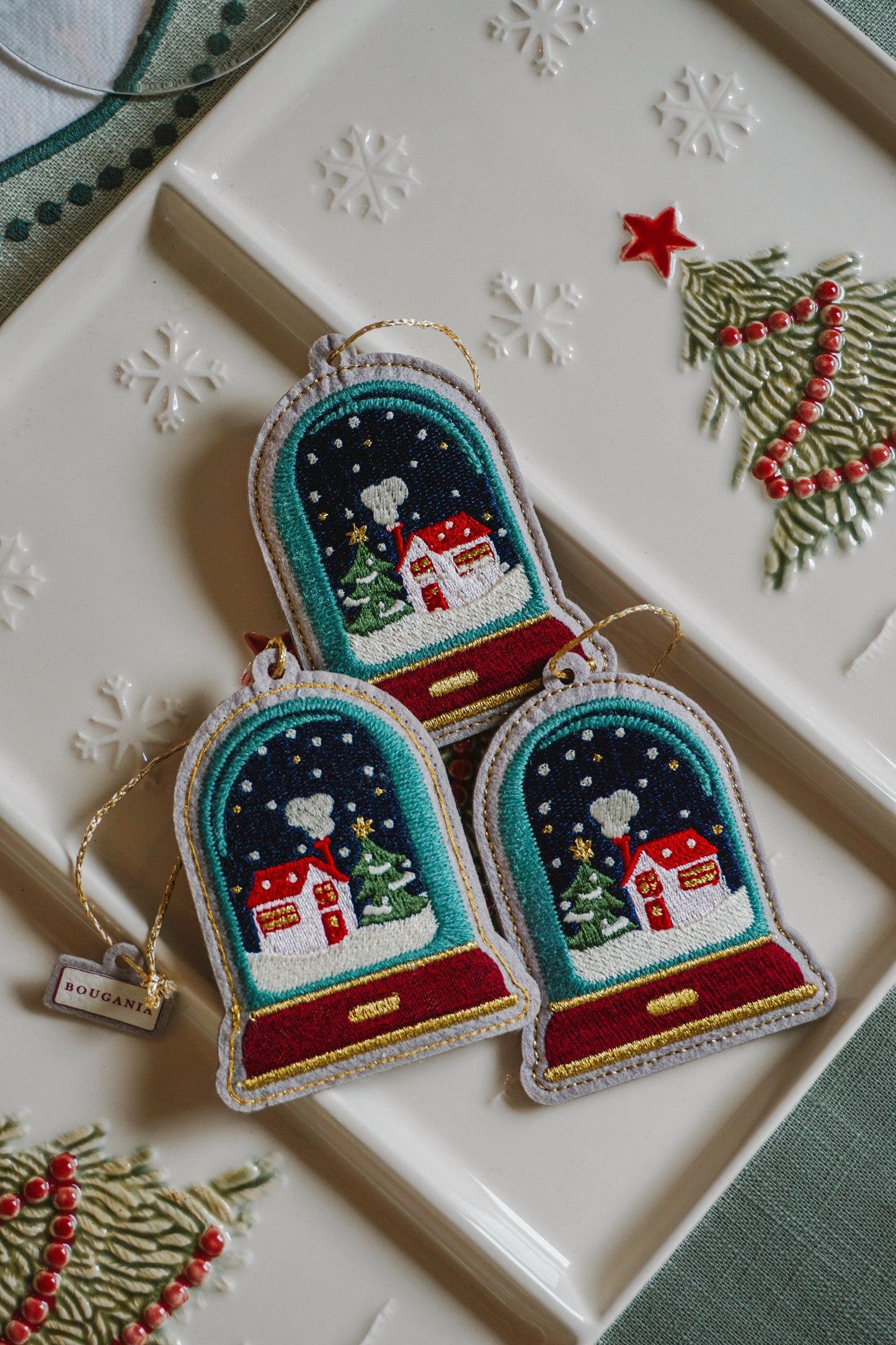 Enfeite Globo de Neve