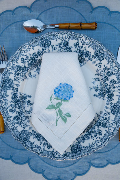 Hydrangea Napkin