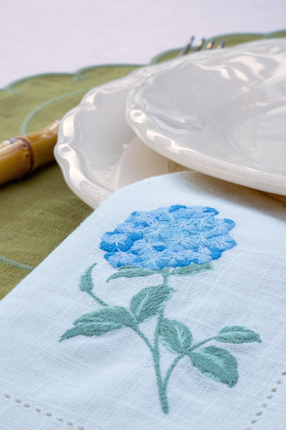 Hydrangea Napkin
