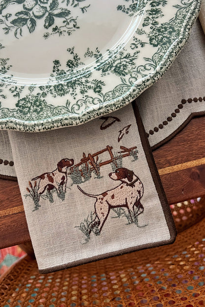 Conjunto British Countryside (6 Guardanapos)