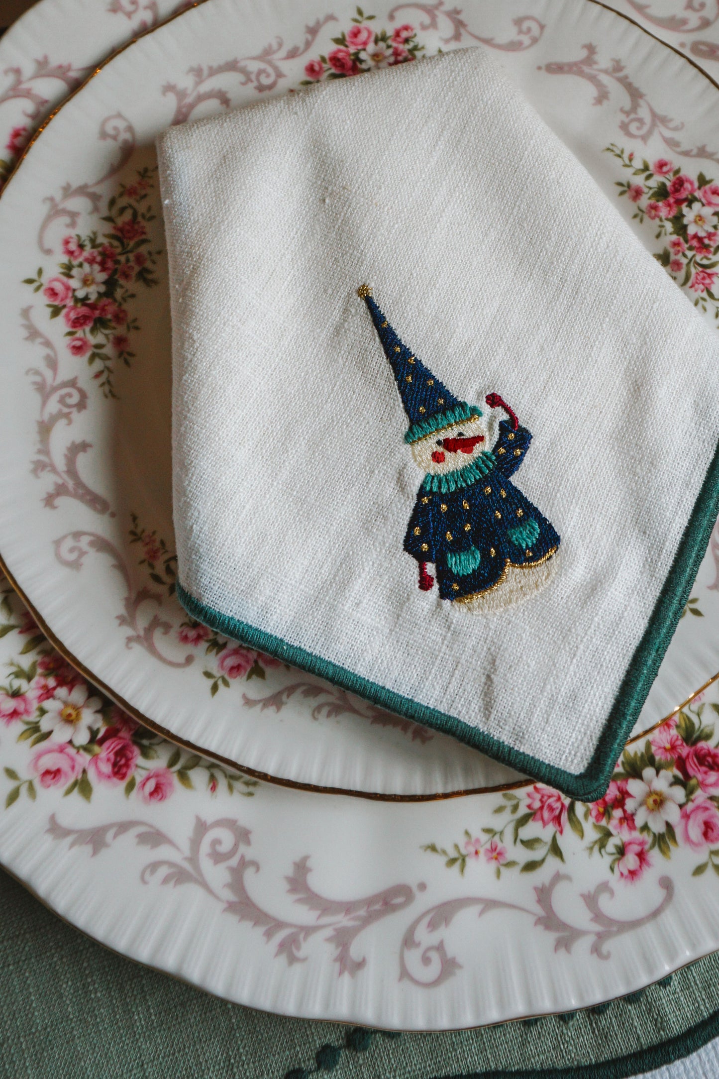 Conjunto 1: Guardanapos canto reto - 6 unidades