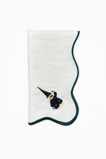 Guardanapo Ondulado Boneco de Neve